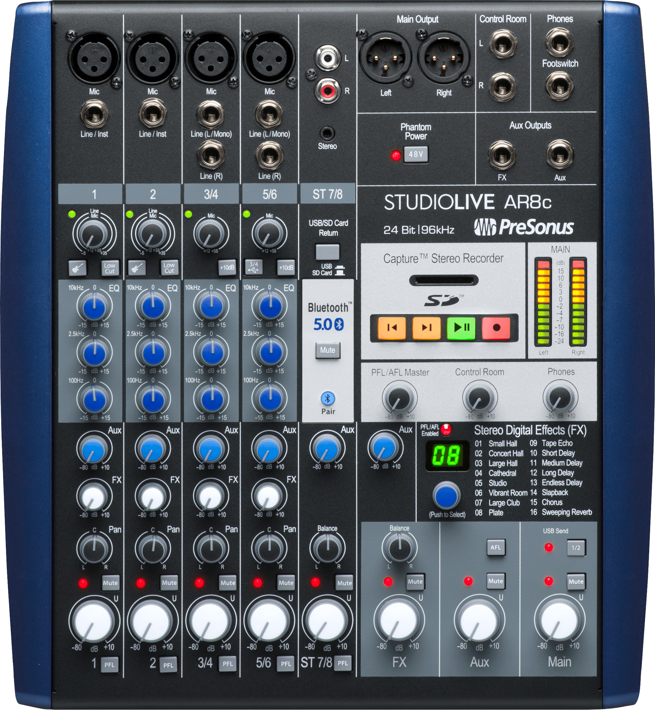 StudioLive AR8c Analog Mixer – PreSonus StudioLive AR8c Analog Mixer – PreSonus