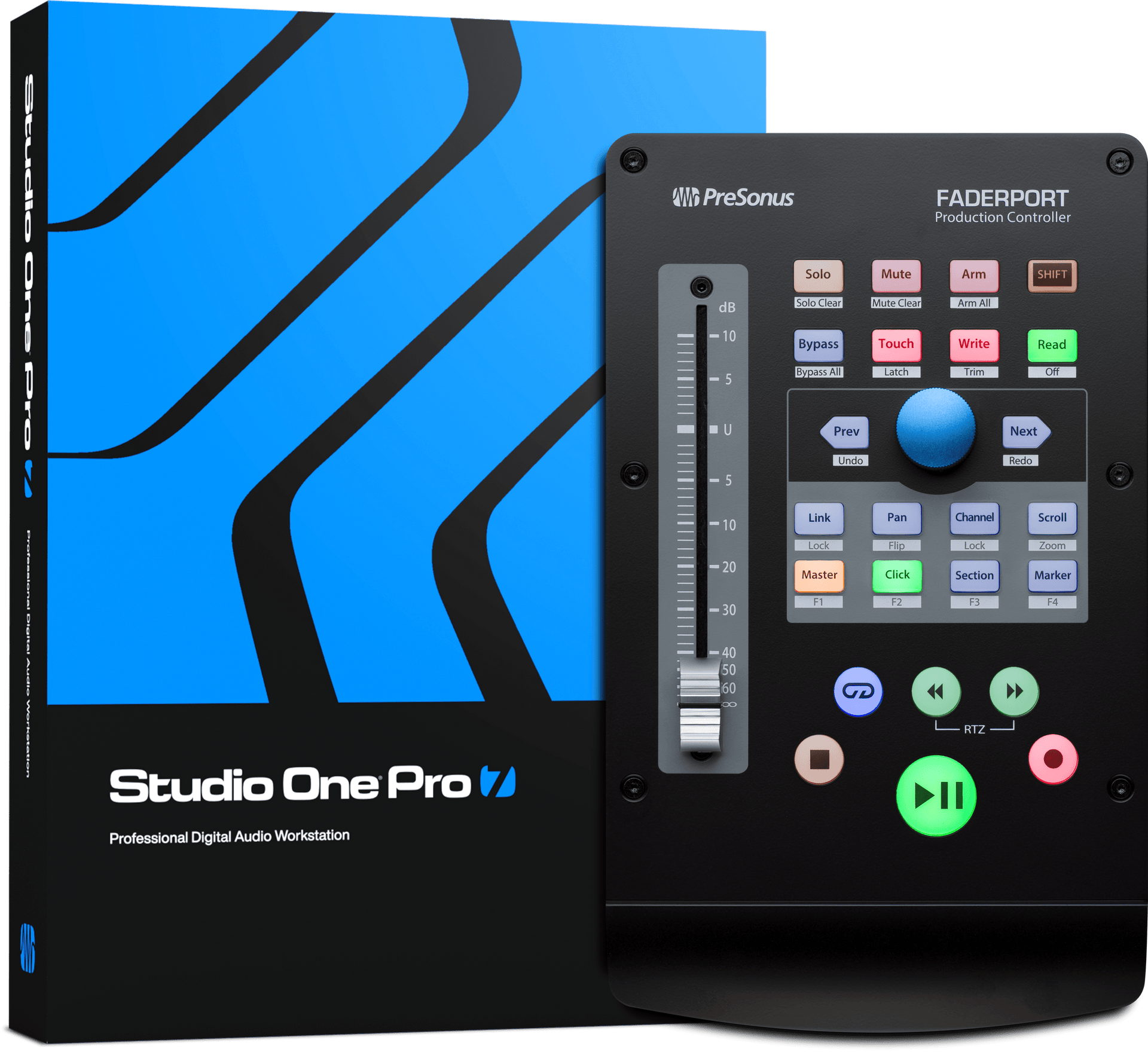 PreSonus FaderPort 制作コントローラー PreSonus FaderPort USB Production Controller PEDAL KIT