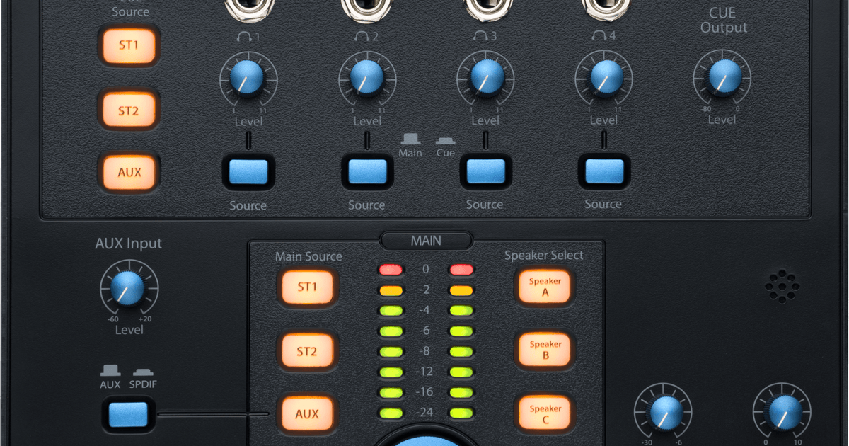 Monitor Station V2 Monitoring Controller – PreSonus