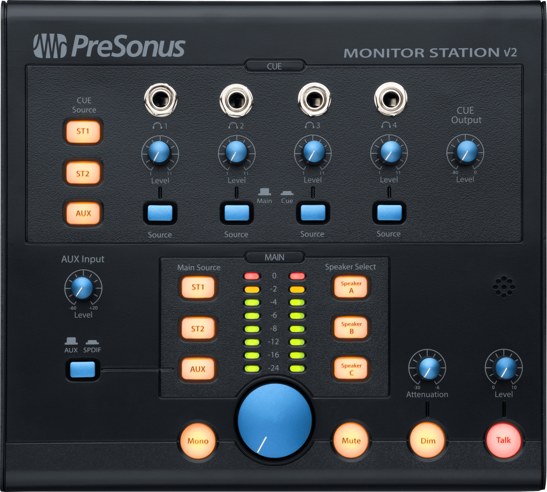 Monitor Station V2 Monitoring Controller – PreSonus