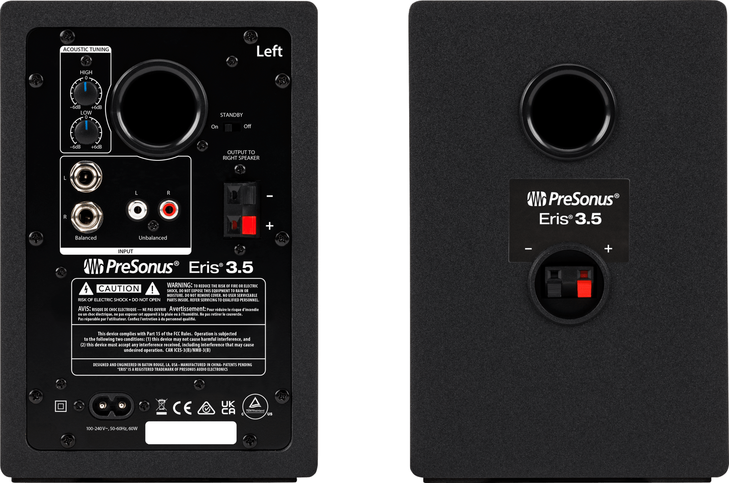 Eris® 3.5 2nd Gen (Pair) – PreSonus Eris® 3.5 2nd Gen (Pair) – PreSonus