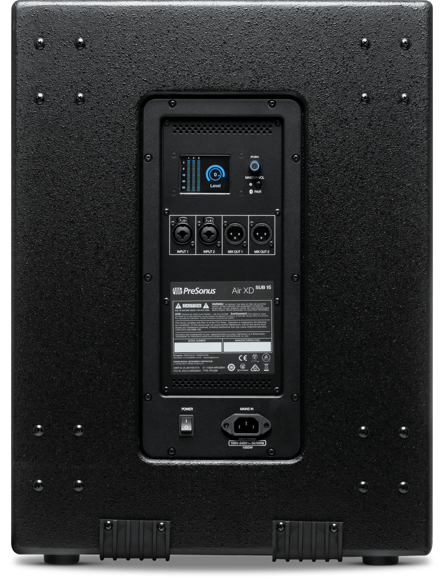 Air XD Sub 15 1 x 15" Active Extended Definition Subwoofer