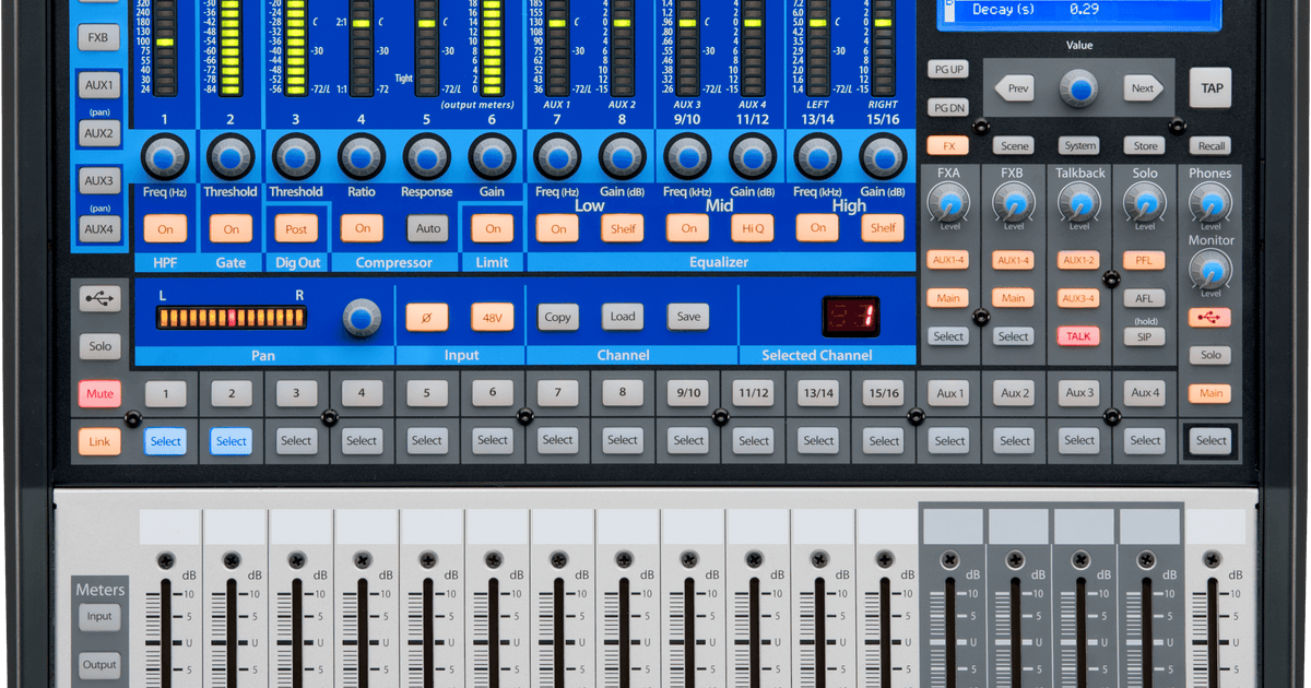 マッサー PreSonus STUDIO LIVE 16.0.2 StudioLive® 16.0.2 – PreSonus
