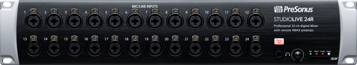 StudioLive® 24R Digital Rack Mixer – PreSonus