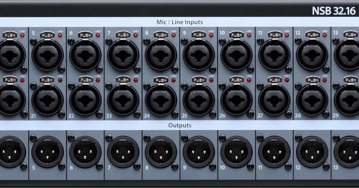 NSB 32.16 Networked Stage Box – PreSonus